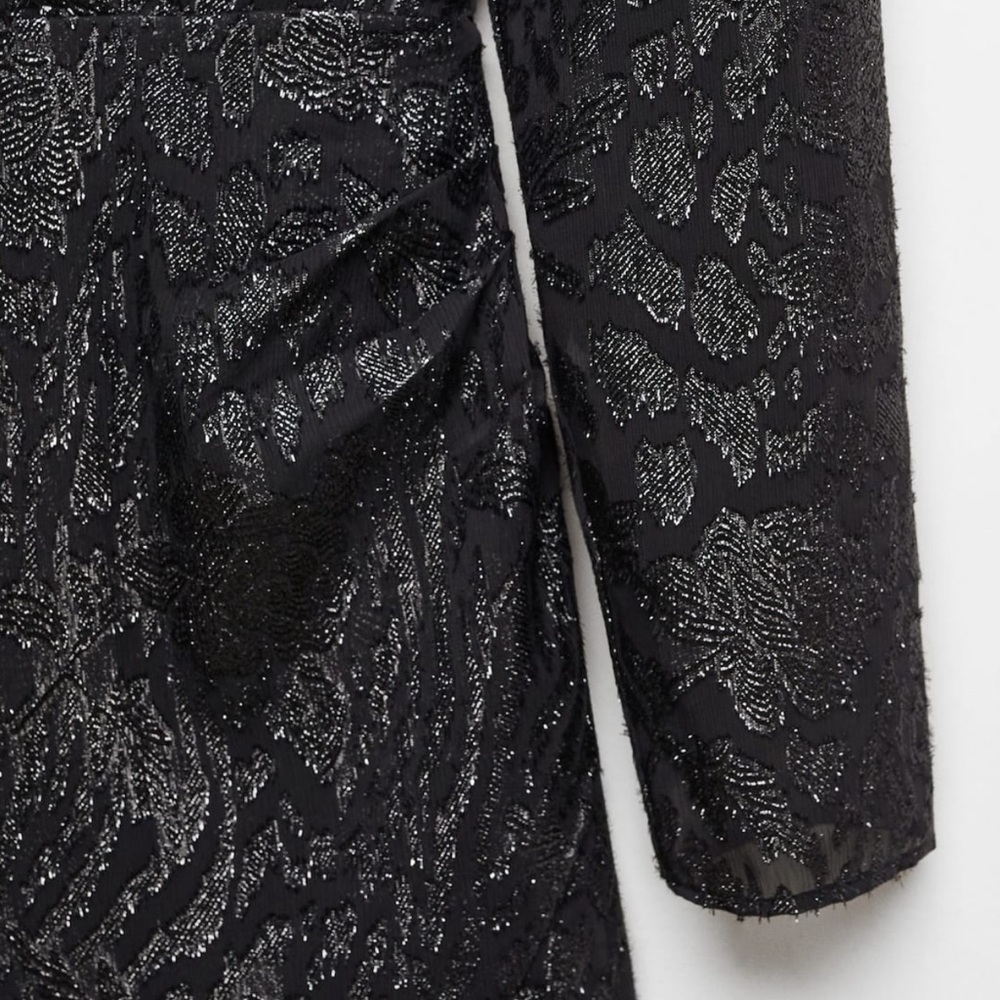 Mango mini black dress. Size:large - Picture 10 of 11